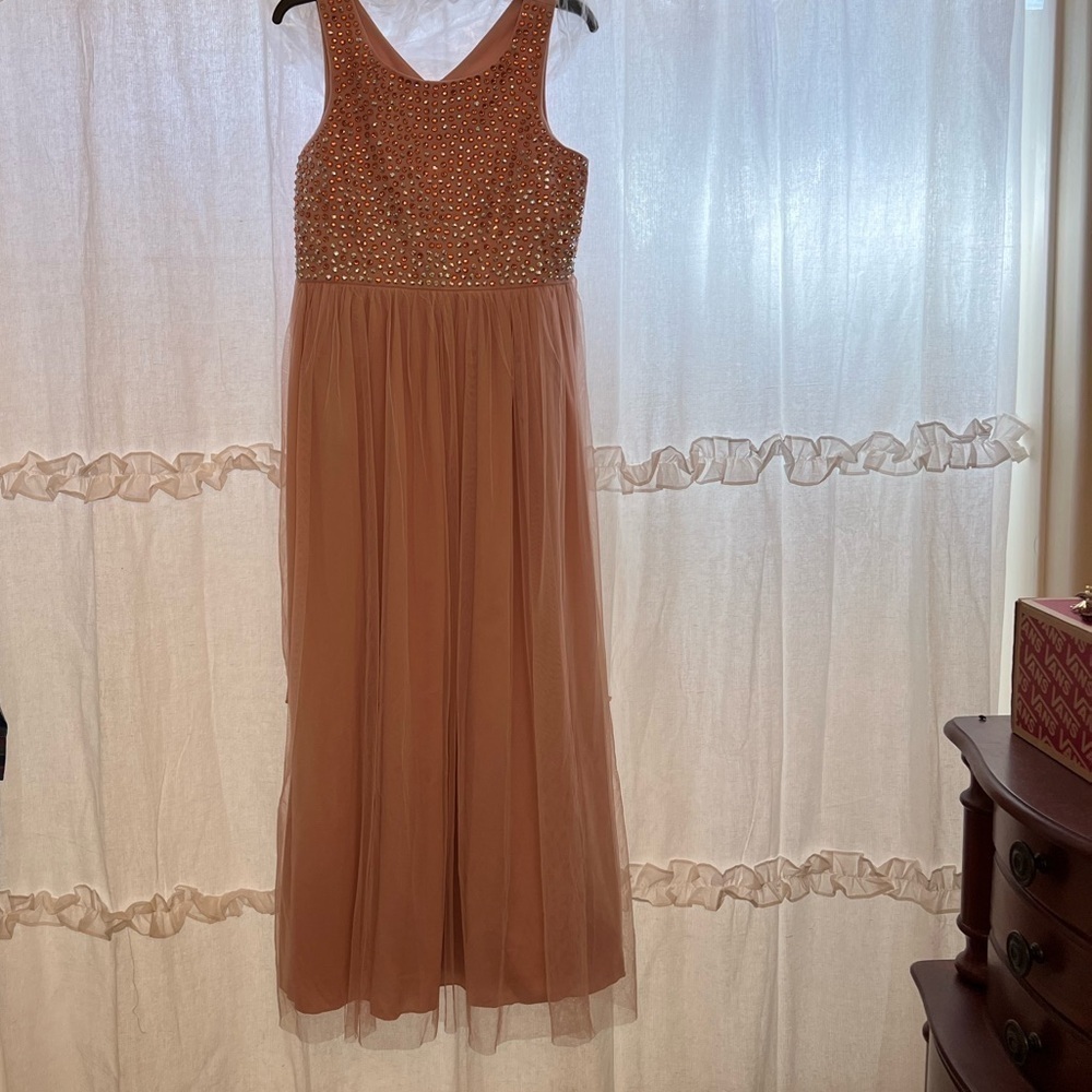 Girls pink‎ xtrodrinary dress 16 XL nwt
